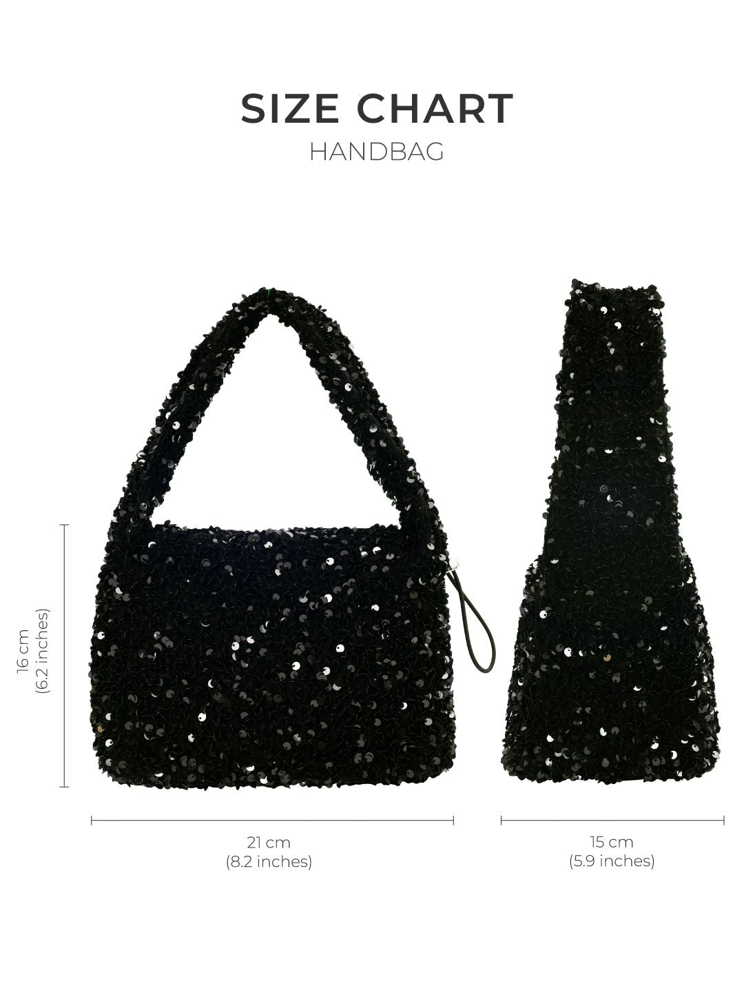 Lino Perros Embellished Structured Party Shoulder Bag