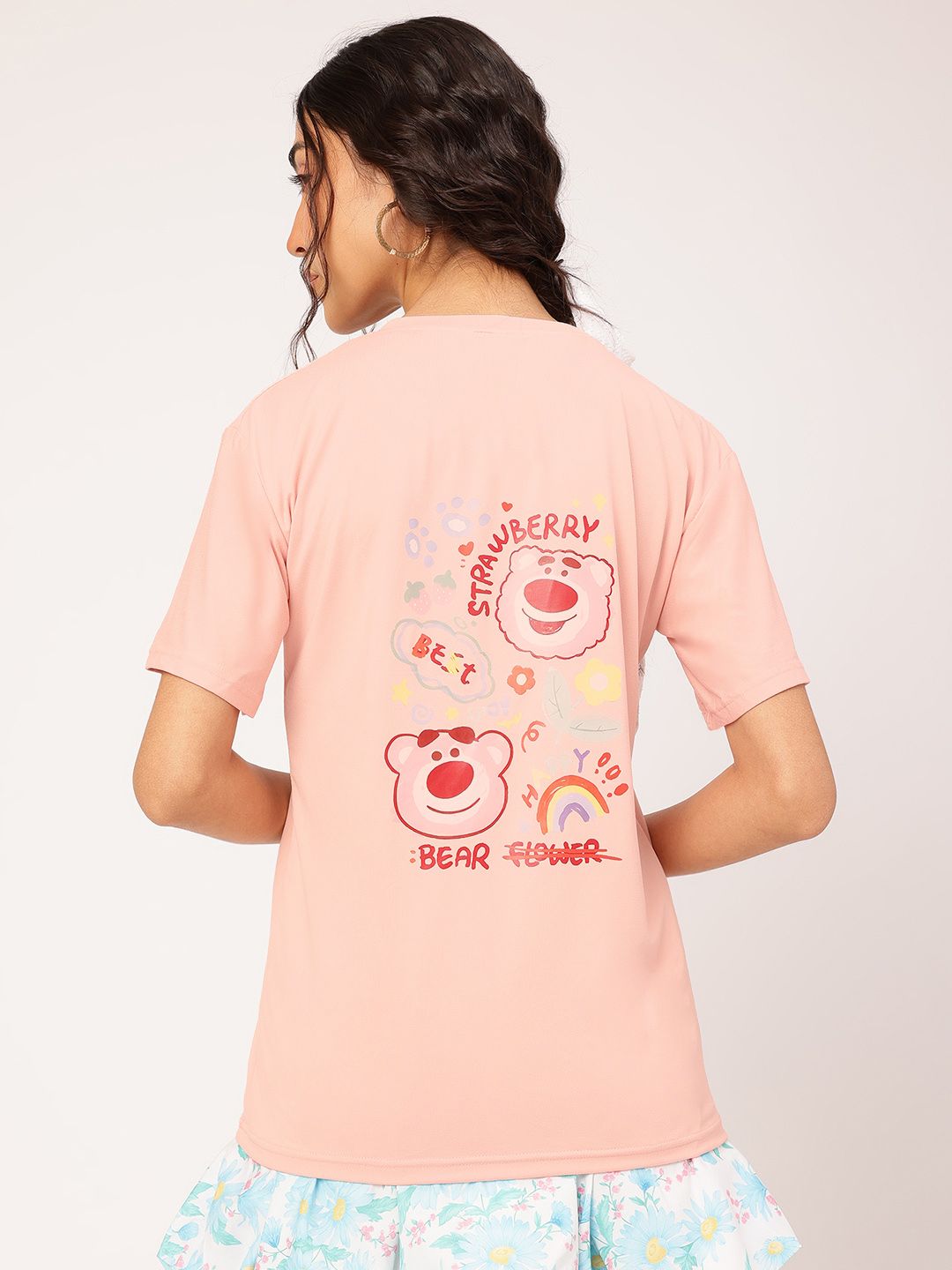 DressBerry Cuddly Classics Sketchy Chic Printed T-shirt