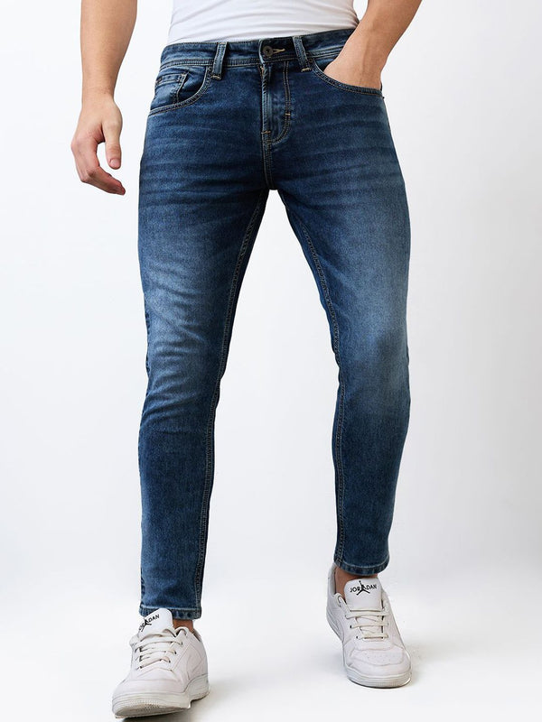 SPYKAR Men Cotton Mid-Rise Slim Fit