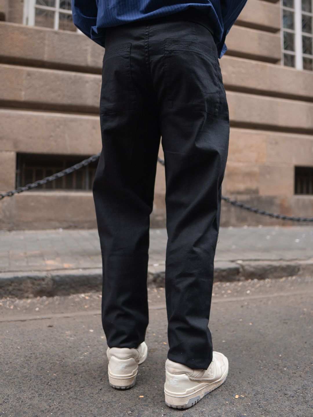 Powerlook Men Regular Fit Mid Rise Cotton Trousers