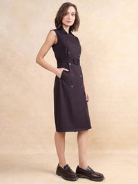 RAREISM Striped Midi Blazer Dresses