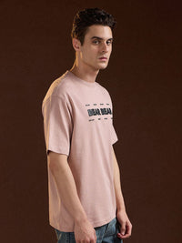 THE BEAR HOUSE Men Printed Drop-Shoulder Sleeves T-shirt