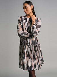 AND Women Printed A-Line Dress