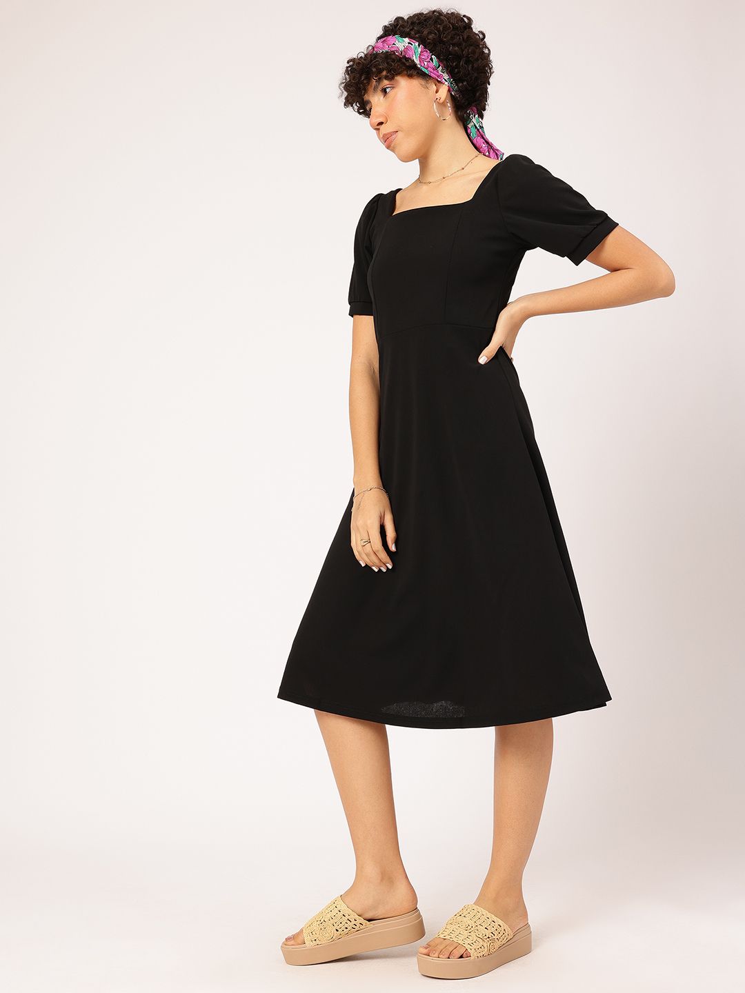 DressBerry Soft Elegance A-Line Dress