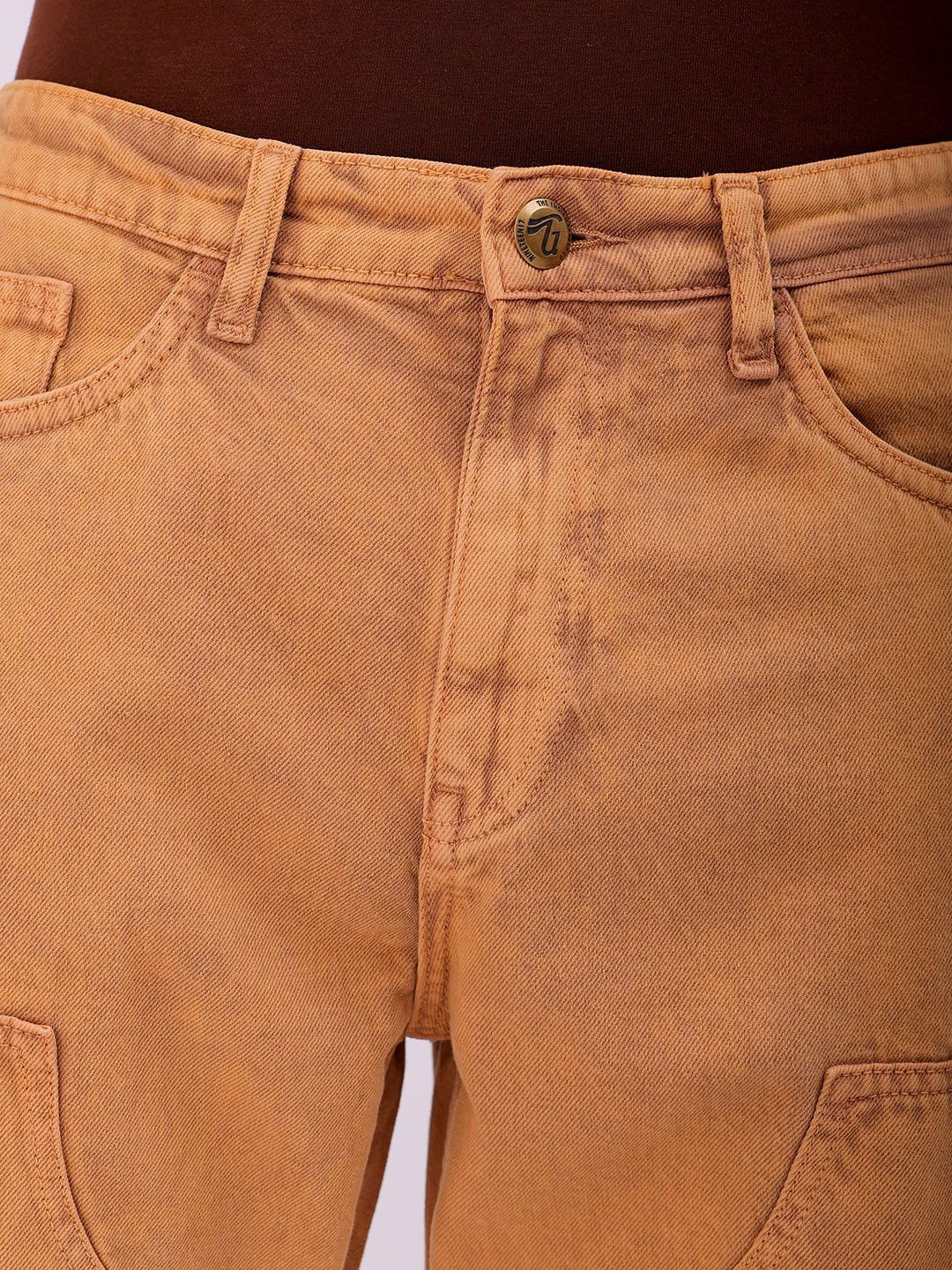 The Indian Garage Co Men Relaxed Fit Low Distress Jeans