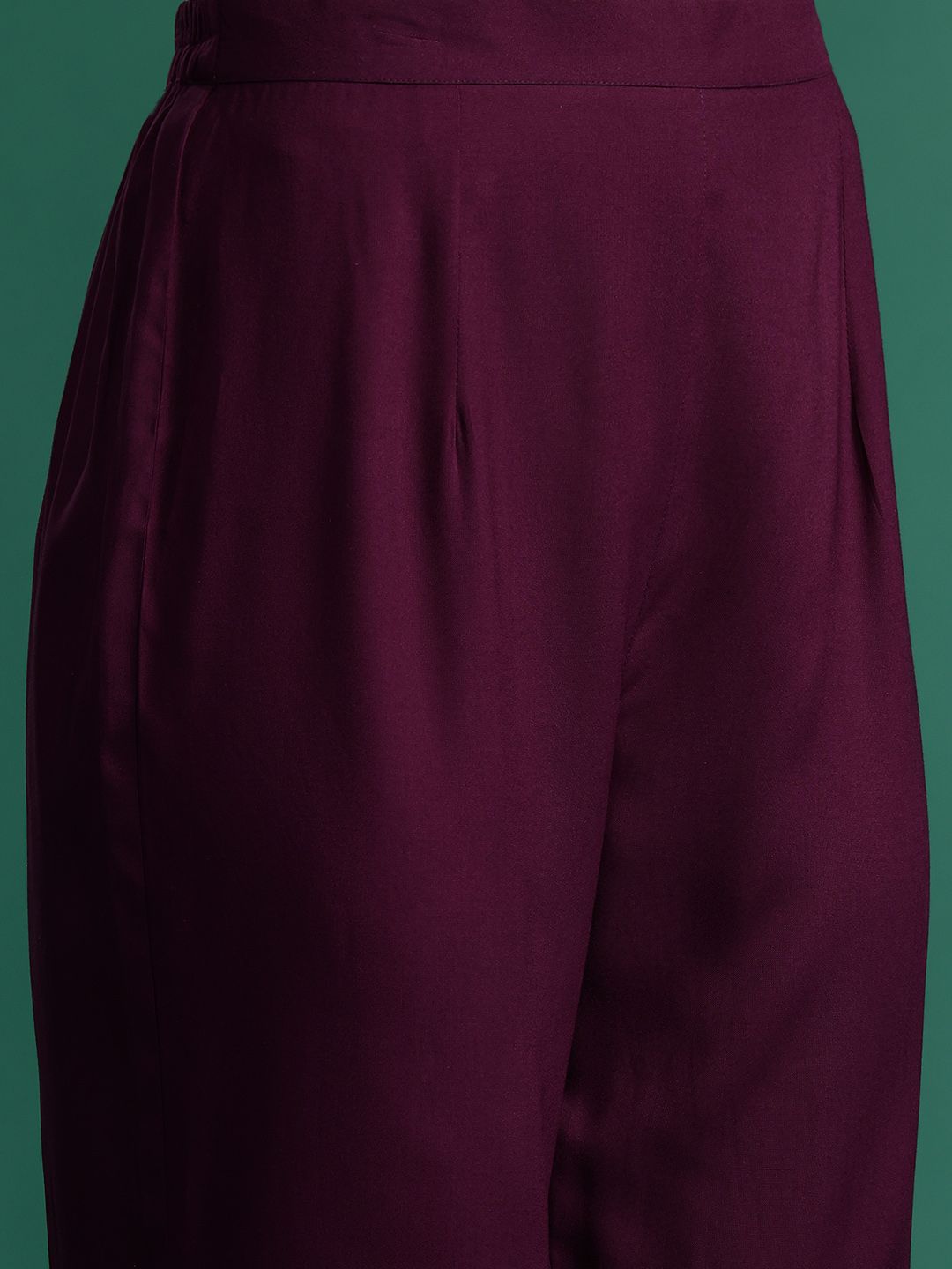 Indo Era Ethnic Motifs Embroidered Sequinned Kurta with Trousers