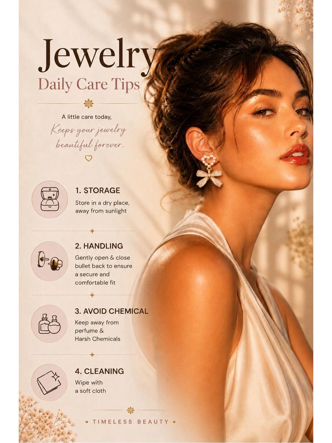 VOGUE PANASH Heart Shaped Drop Earrings
