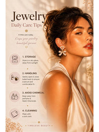 VOGUE PANASH Heart Shaped Drop Earrings