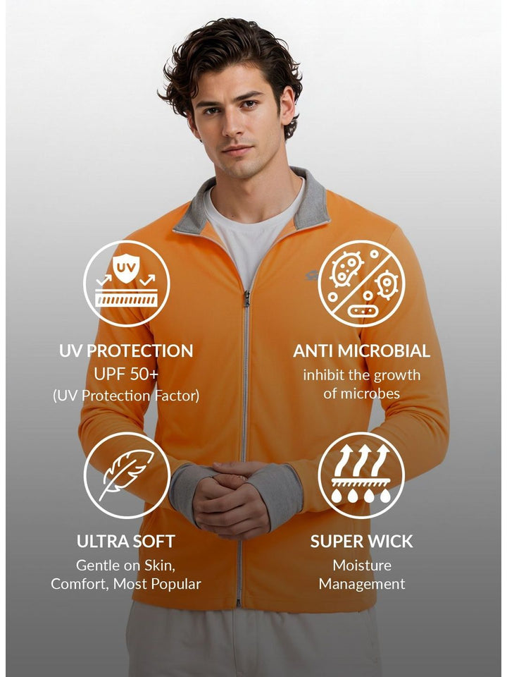 ADRO Men Lightweight Sporty Jacket