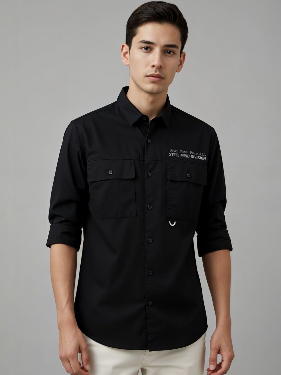 ADRO Men Standard Printed Casual Shirt