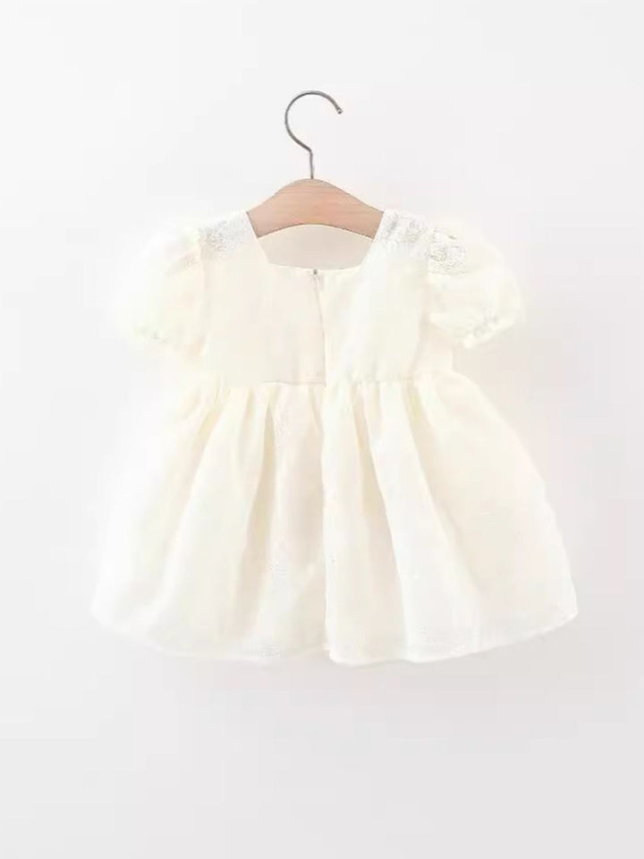 YK Floral Fit & Flare Dress