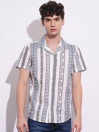 Being Human Men Classic Opaque Printed Casual Shirt
