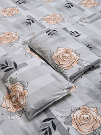 KLOTTHE Kelabu Floral 300 TC Cadar King