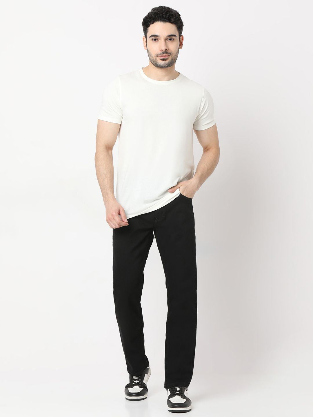 SPYKAR Men CHICO Relaxed Fit Comfort Fit Mid Rise Stretchable Jeans