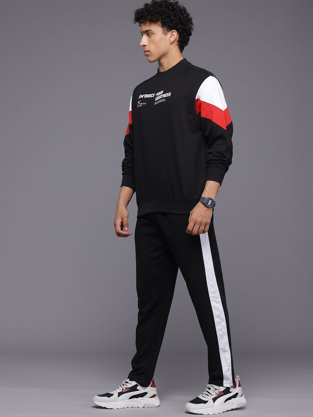 HRX by Hrithik Roshan Printed Lifestyle Tracksuits