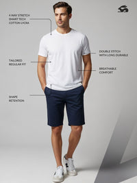 ADRO Short Sleeves Cotton Regular Fit T-shirt