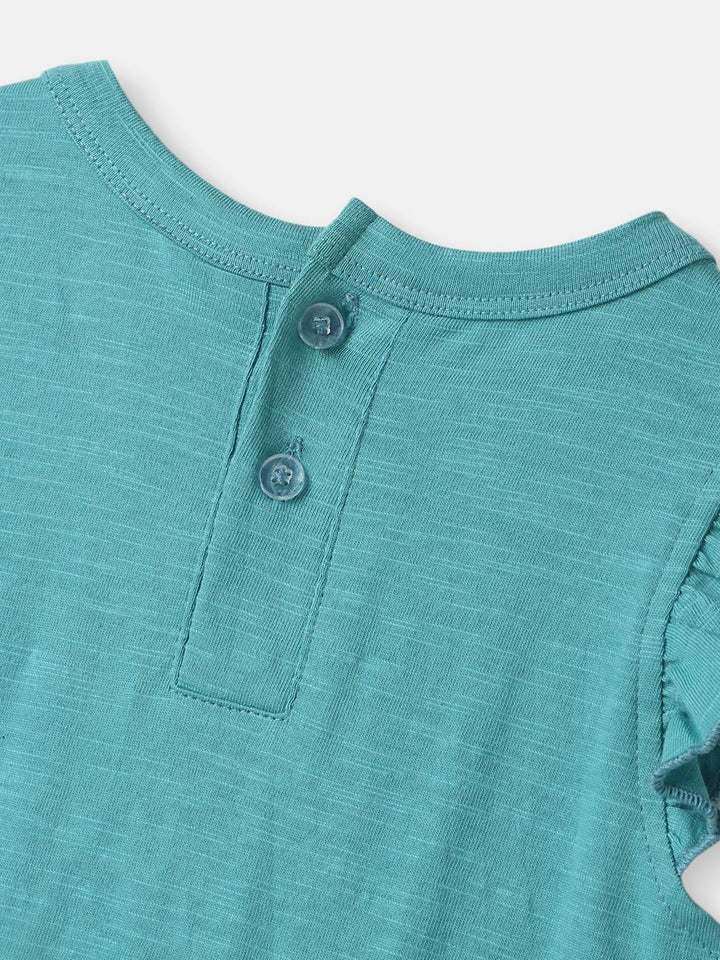 Nauti Nati Embellished Rainbow Sequinned Print Fit & Flare Dress with Sequinned Bag