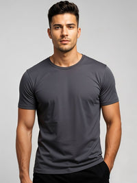 ADRO Short Sleeves Cotton Regular Fit T-shirt