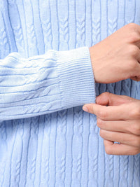 The Indian Garage Co Men Cable Knit Cardigan