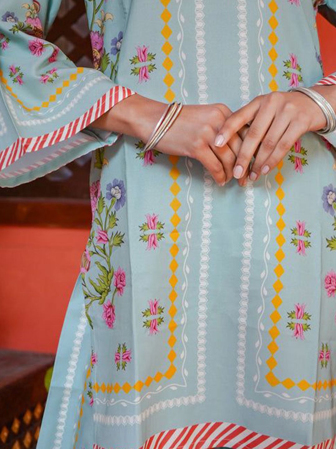 HOUSE OF KARI Printed Tunic & Trouser