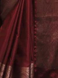 KALINI Woven Design Zari Banarasi Saree