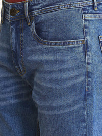 Being Human Men Slim Fit Mid-Rise Light Fade Stretchable Jeans