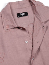 Thomas Scott Men Embroidered Regular Fit Casual Shirt