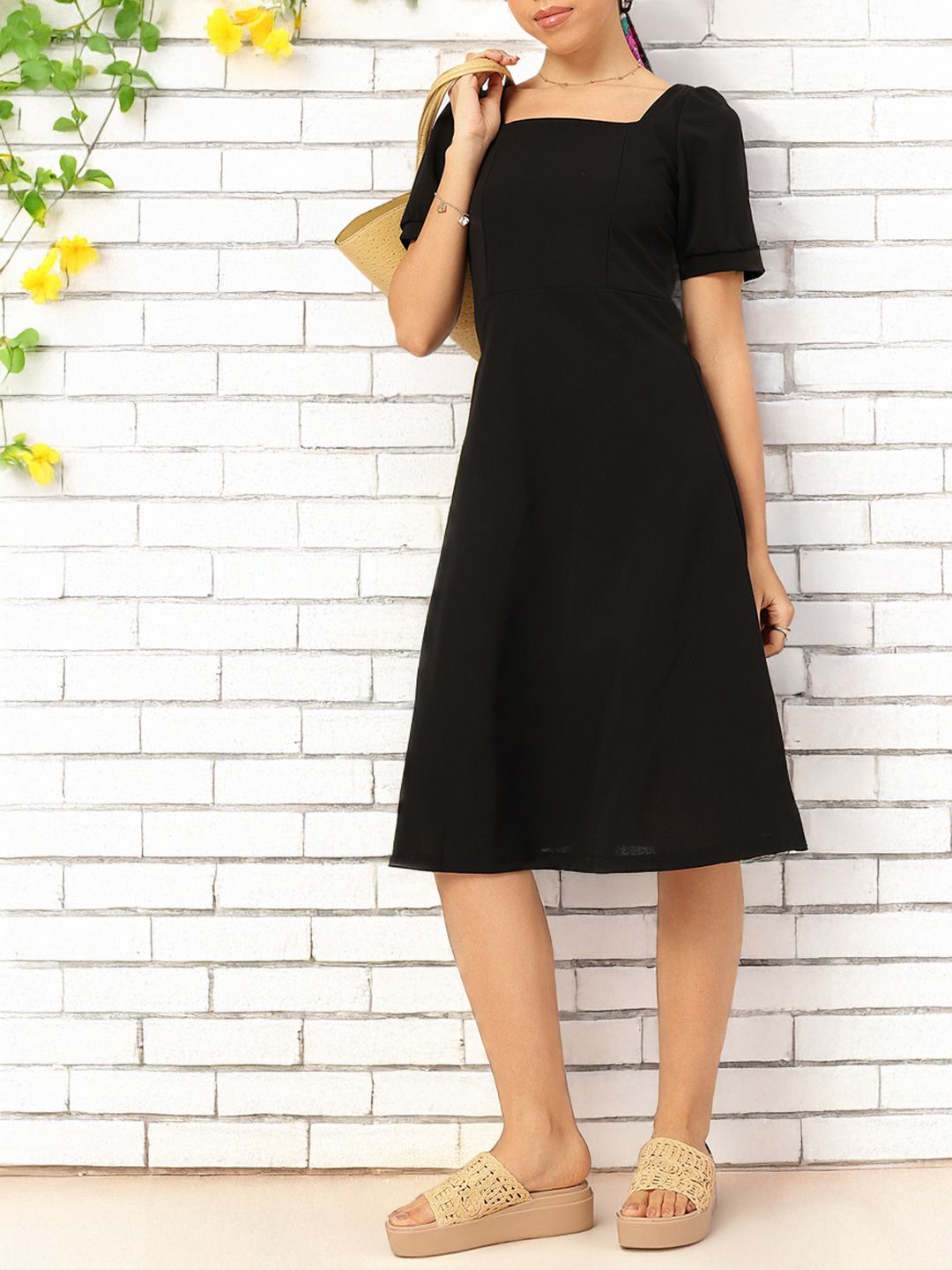 DressBerry Soft Elegance A-Line Dress