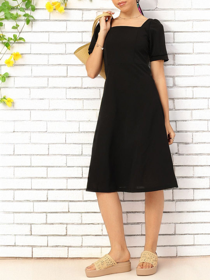 DressBerry Soft Elegance A-Line Dress