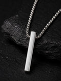 PANASH Men Brass Silver-Plated Necklace