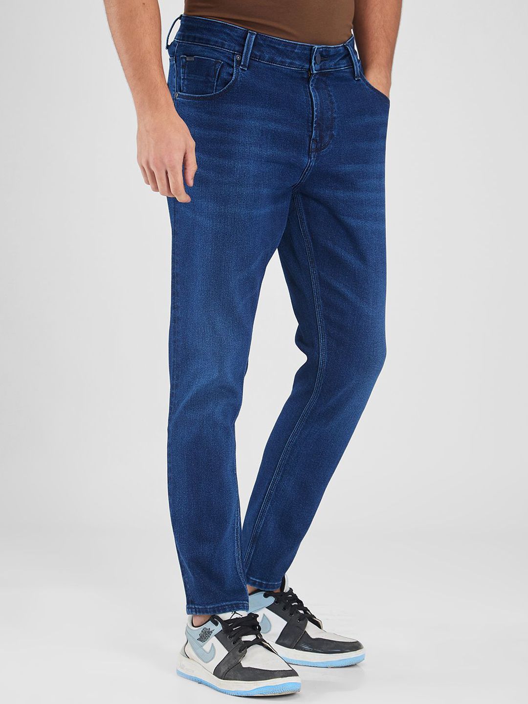 SPYKAR Men Slim Fit Light Fade Stretchable Jeans