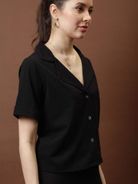 Athena Scuba Shirt Style Top