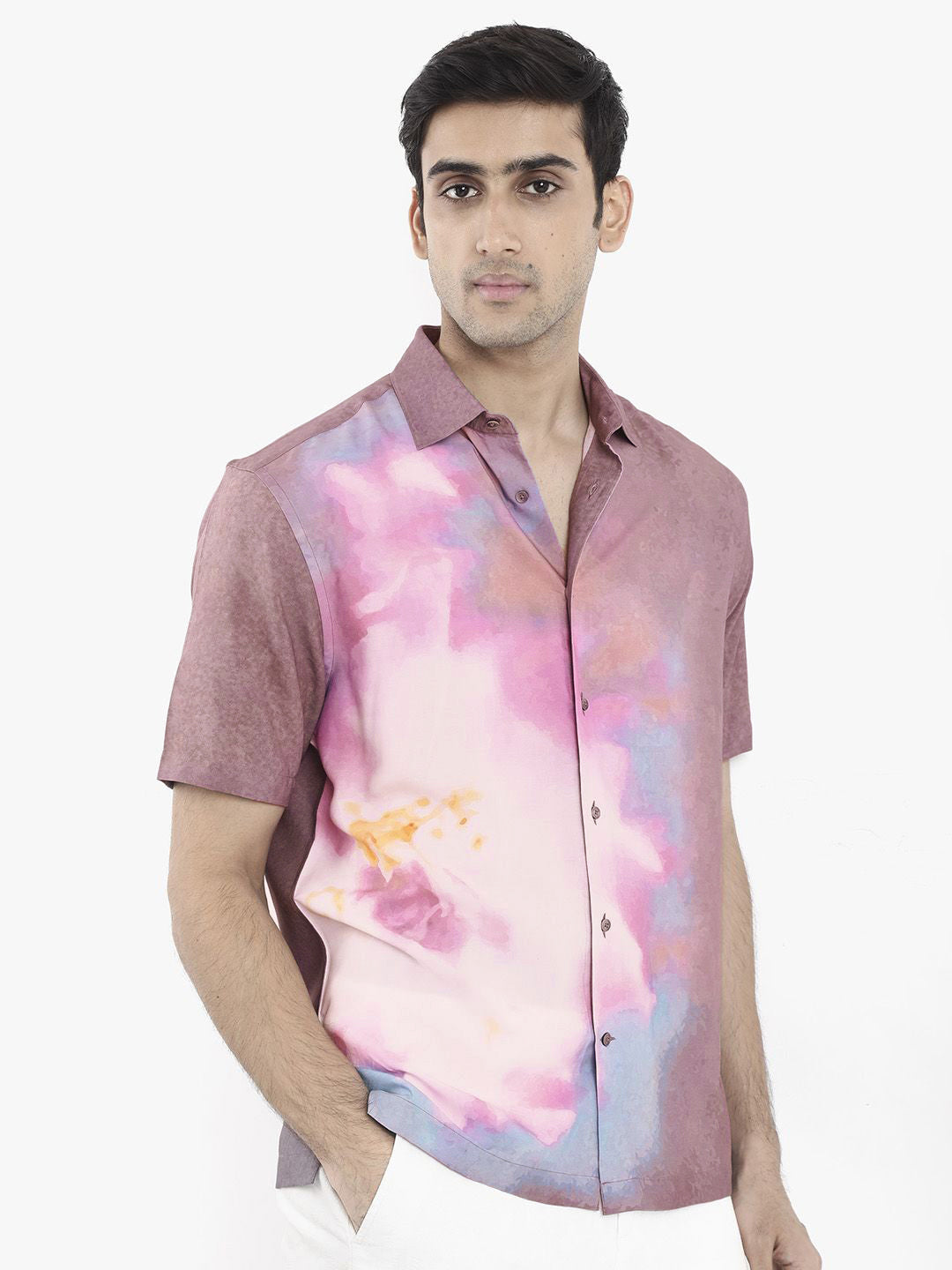 RARE RABBIT Men Comfort Boxy Casual Shirt