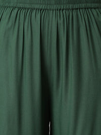 W Women Floral Printed Kurta with Sharara & With Dupatta