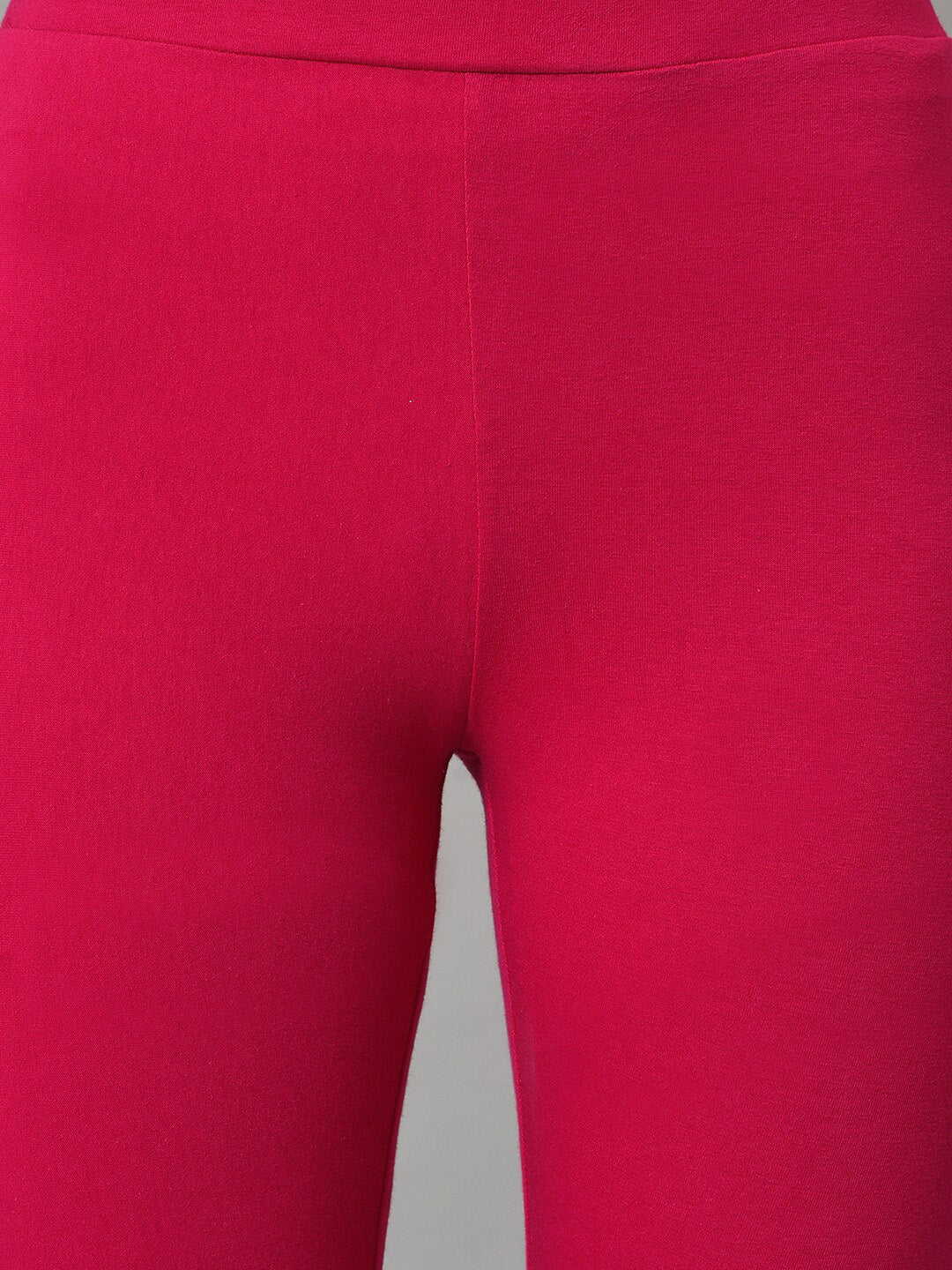 W Festive Floral Print Rayon Kurta With Tight