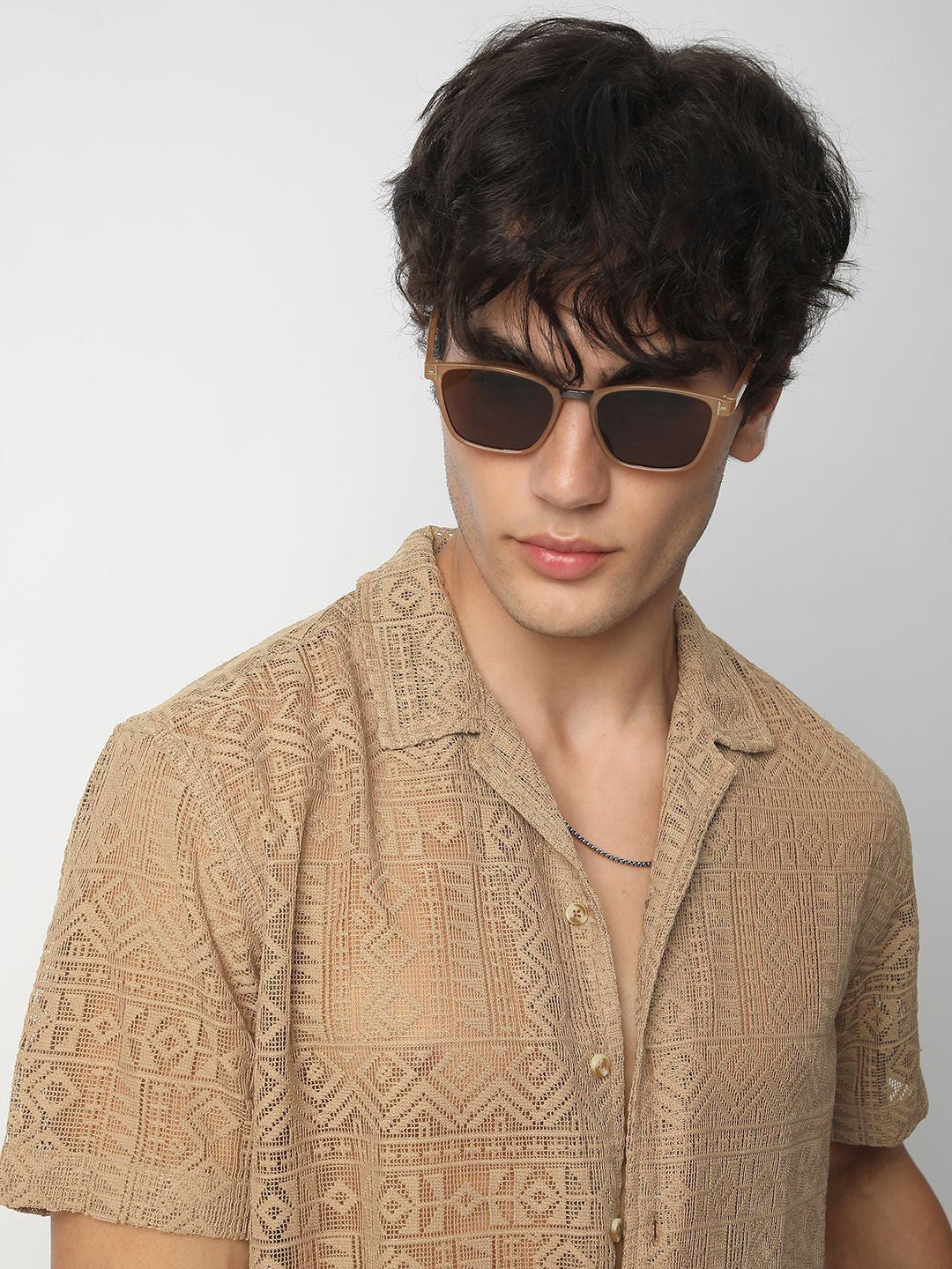 VASTRADO Men Classic Opaque Pure Cotton Casual Shirt