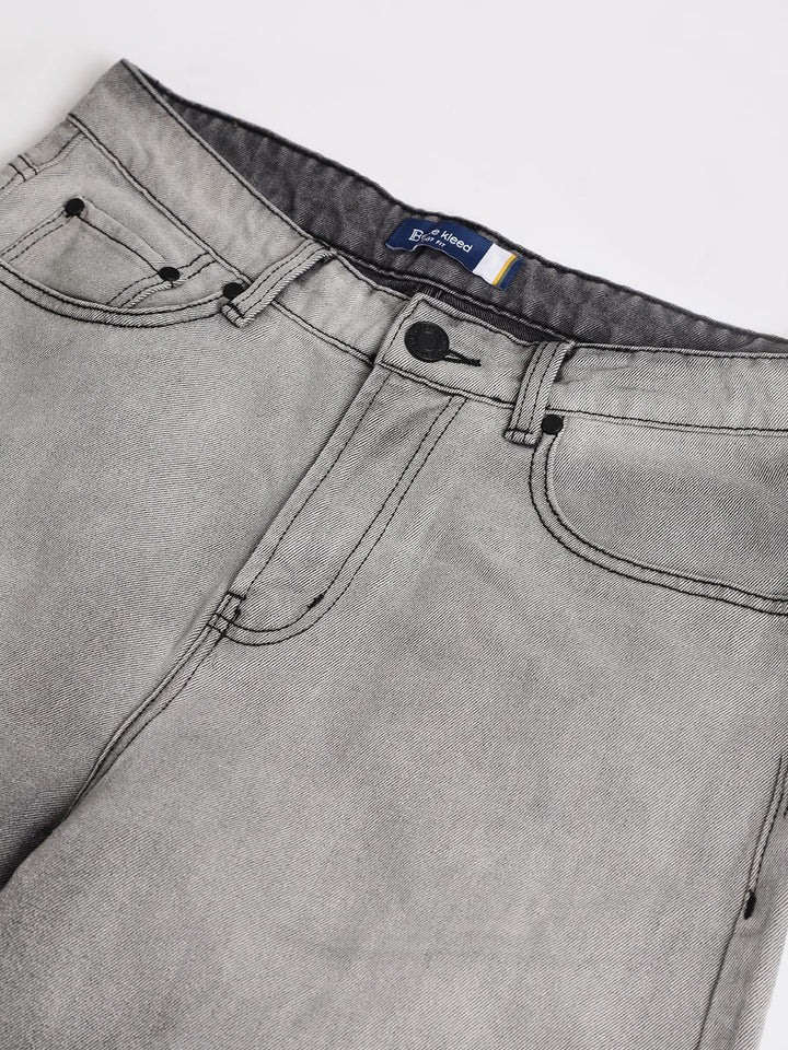 Bene Kleed Men Baggy Fit Pure Cotton Ombre Jeans