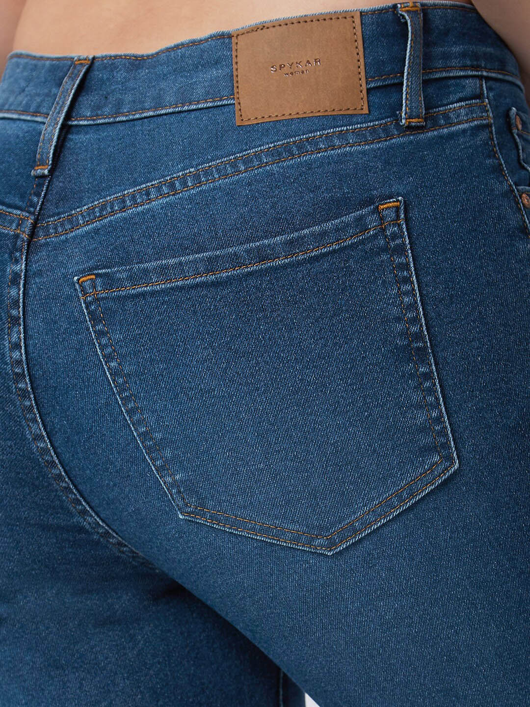 SPYKAR Women Skinny Fit High-Rise Light Fade Jeans