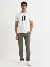 RARE RABBIT Men Rings-4 Slim Fit Solid Polo Collar T-Shirt