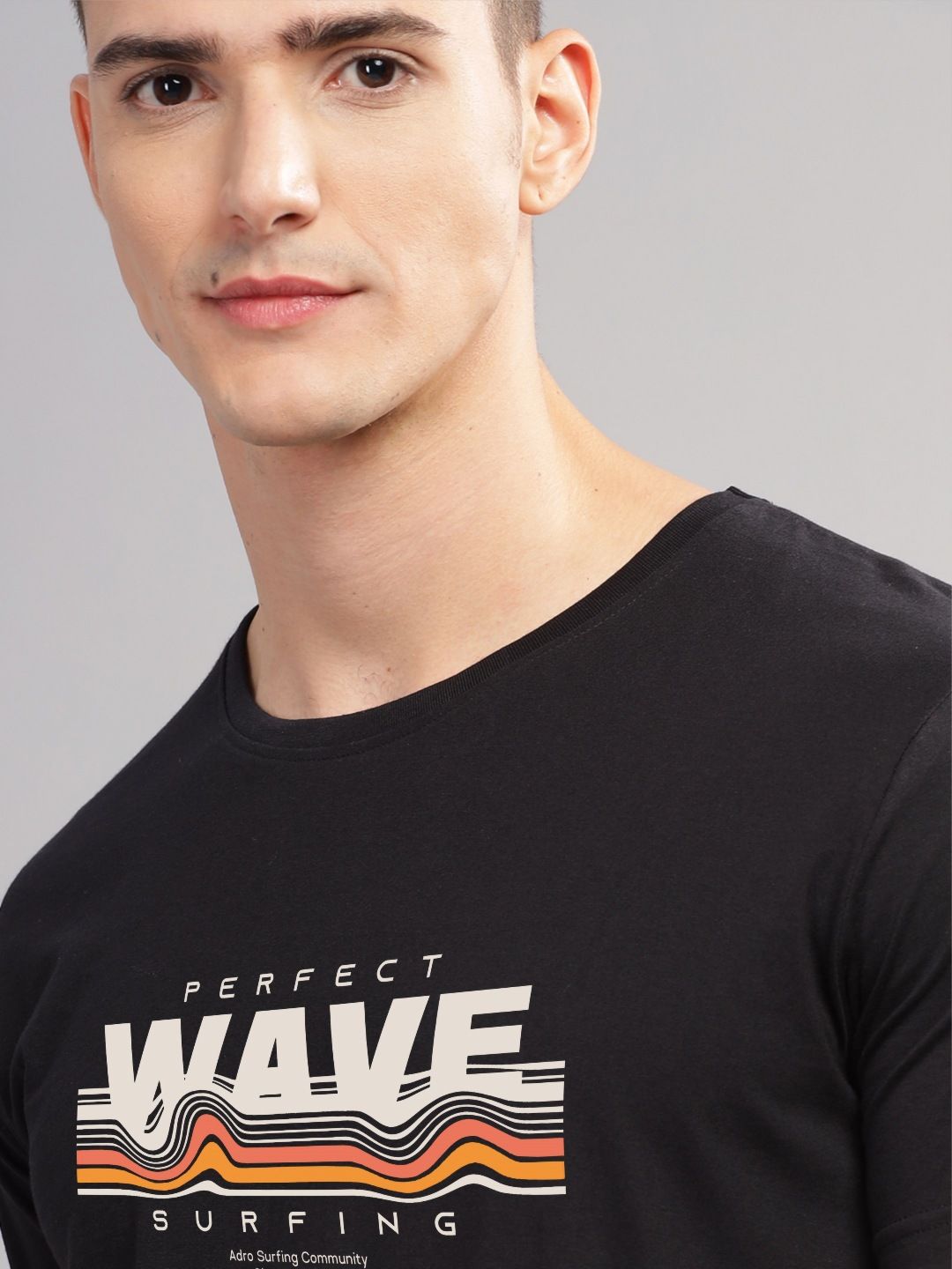 ADRO Men Printed T-shirt