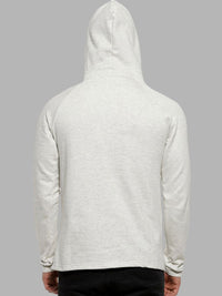 Campus Sutra Men Cream-Coloured Windcheater Outdoor Open Front Jacket