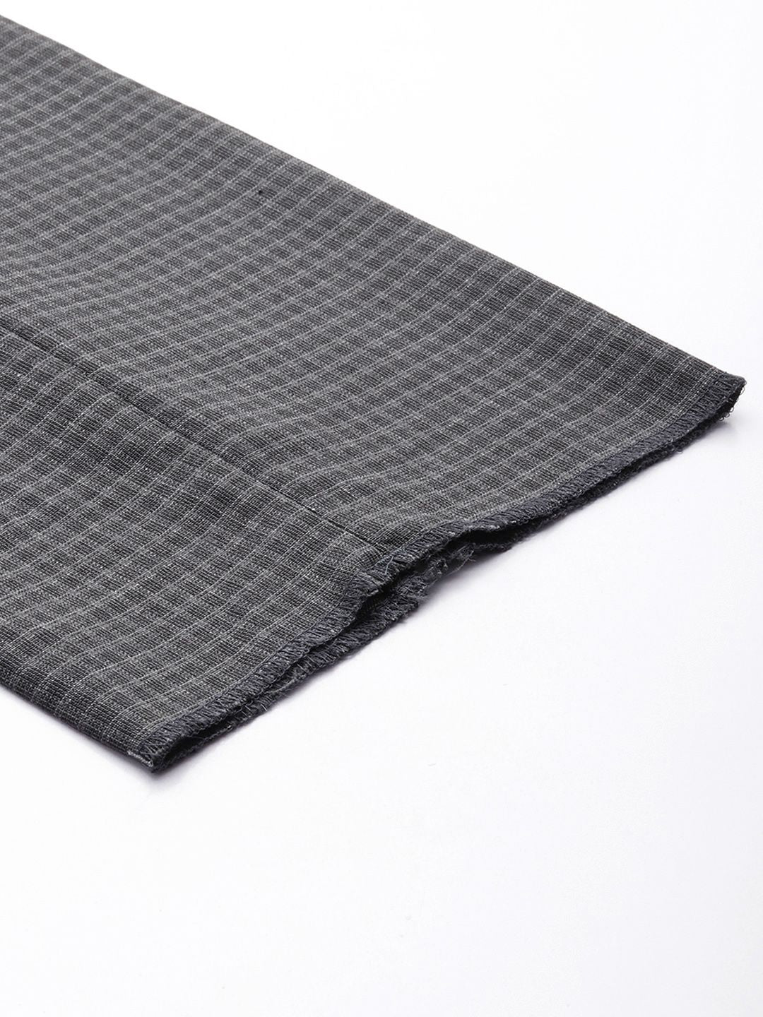 Raymond Men Checked Slim Fit Trousers