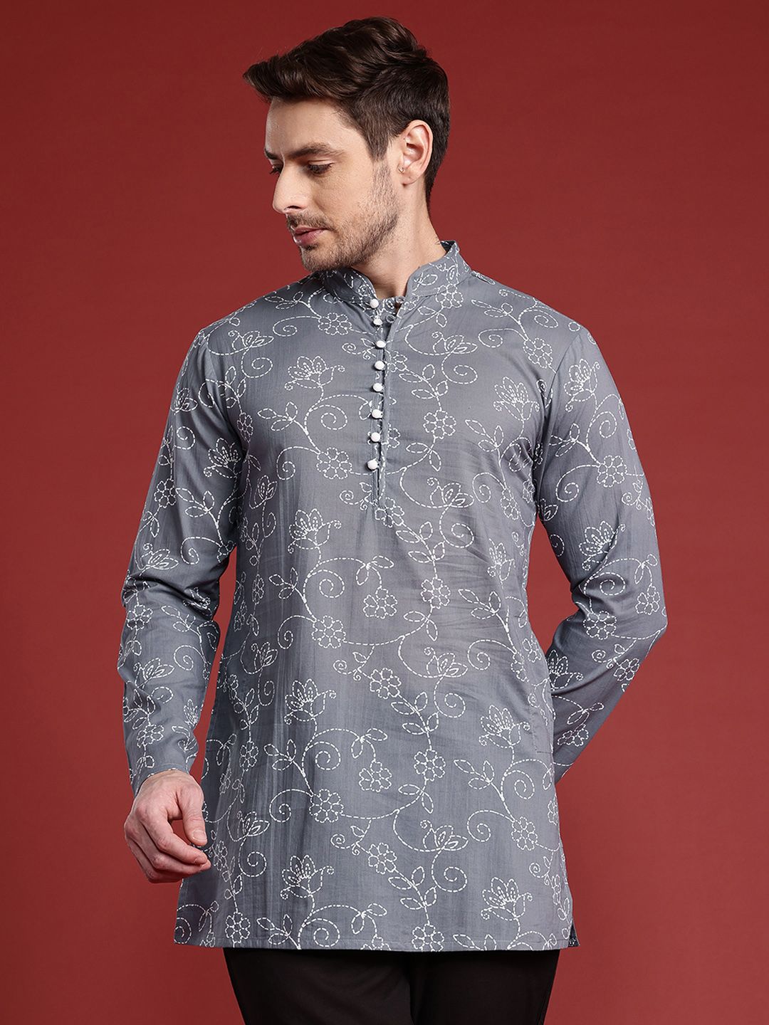 Anouk Ethnic Motifs Printed Kurta