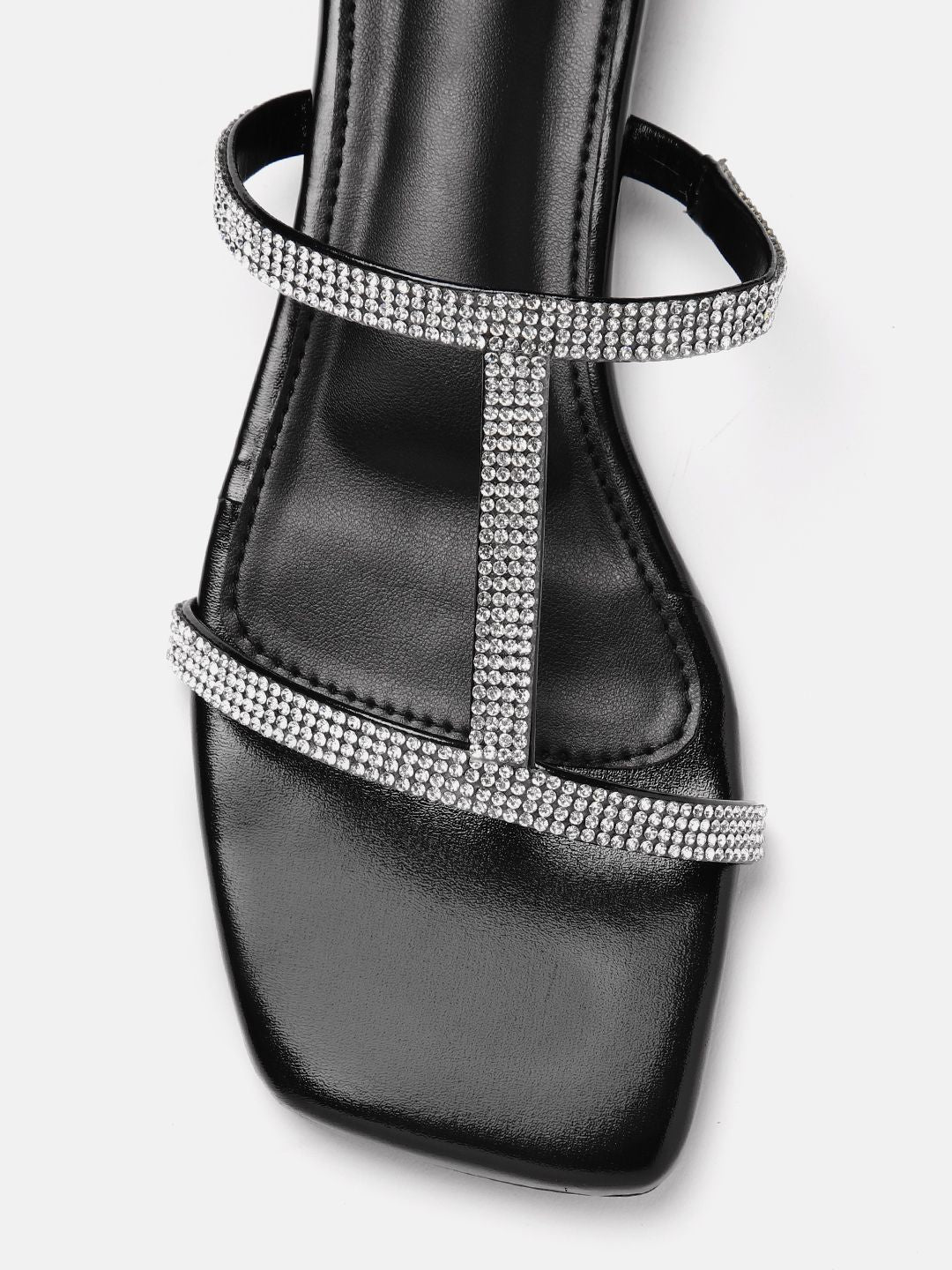 Lino Perros Women Embellished Party Open Toe Flats