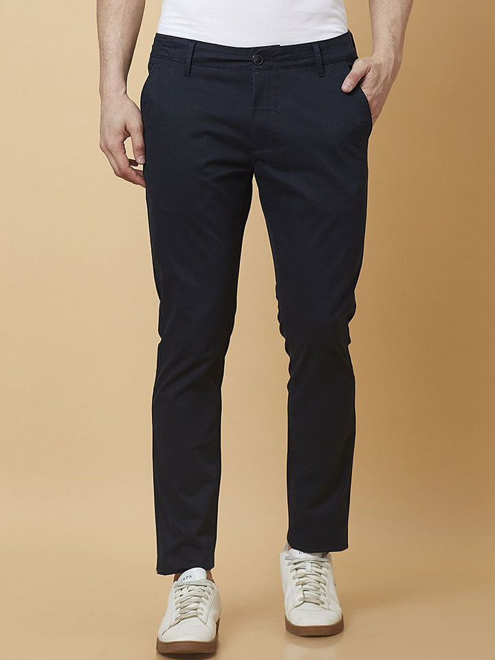 Being Human Men Slim Fit Chinos Trousers