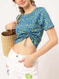 DressBerry Ruched Crop Top