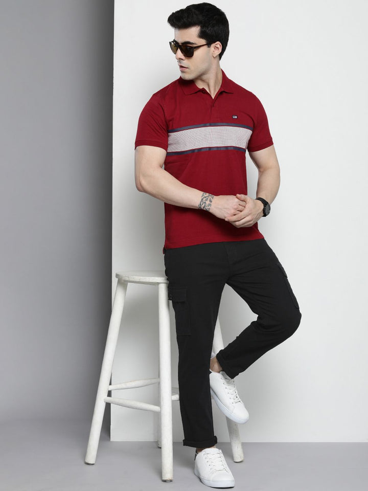 The Indian Garage Co Men Cotton Slim Fit Cargos