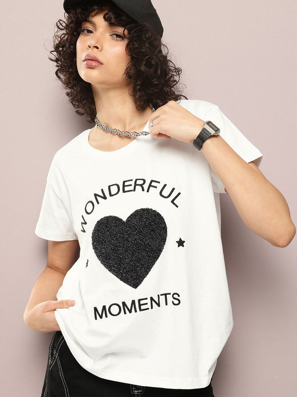 DILLINGER Embroidered Boxy T-shirt