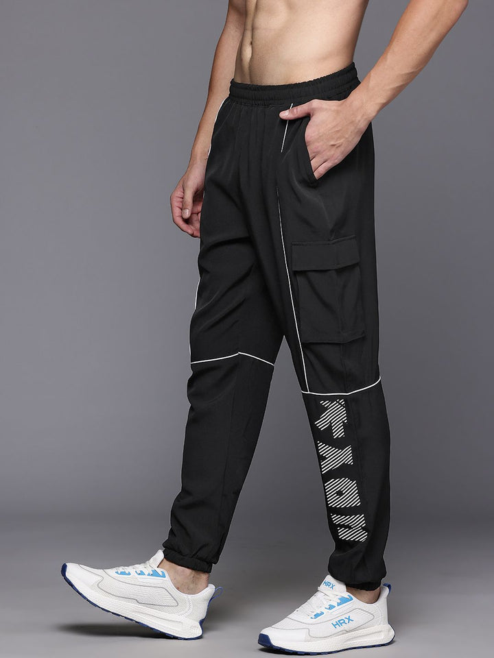 HRX by Hrithik Roshan Men Rapid-Dry Cargo Style Training Joggers