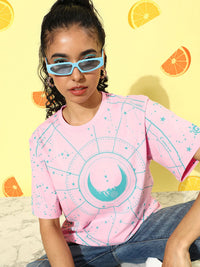 DILLINGER Pure Cotton Printed Oversized T-shirt